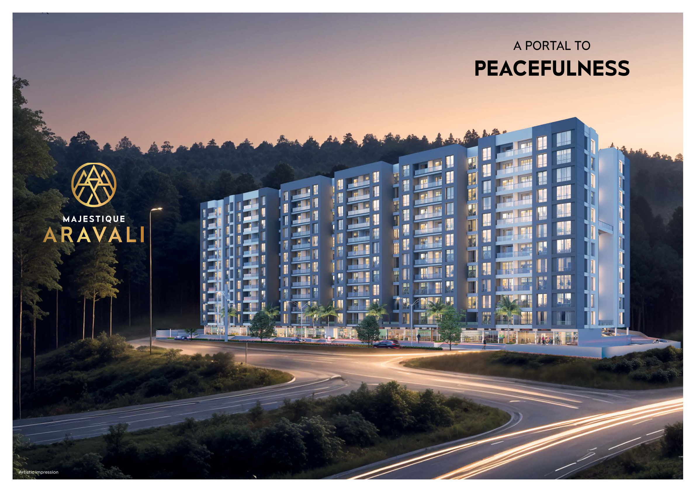 Project by Majestique Landmarks in Tathawade