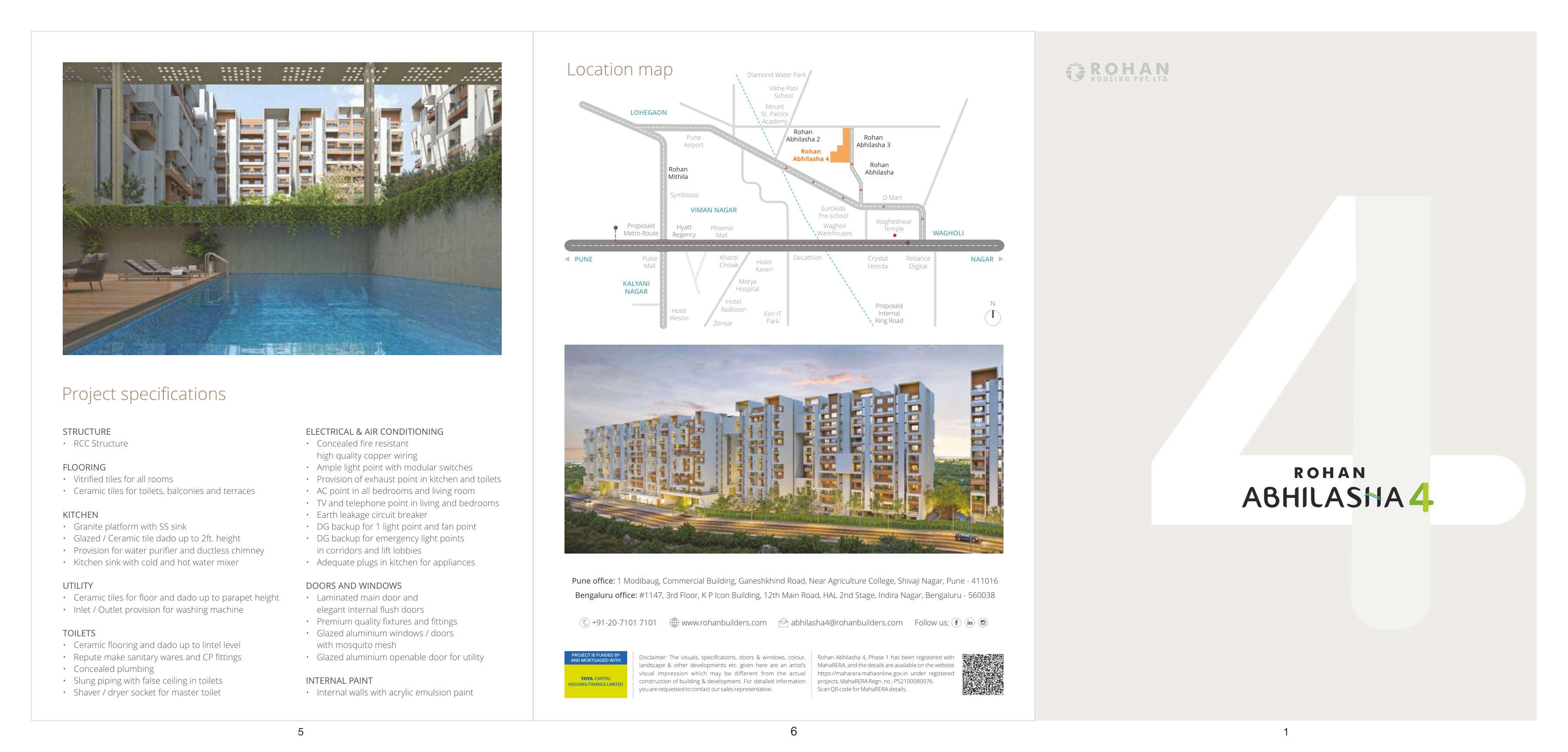 3 BHK Project in Wagholi under ₹1 Crore
