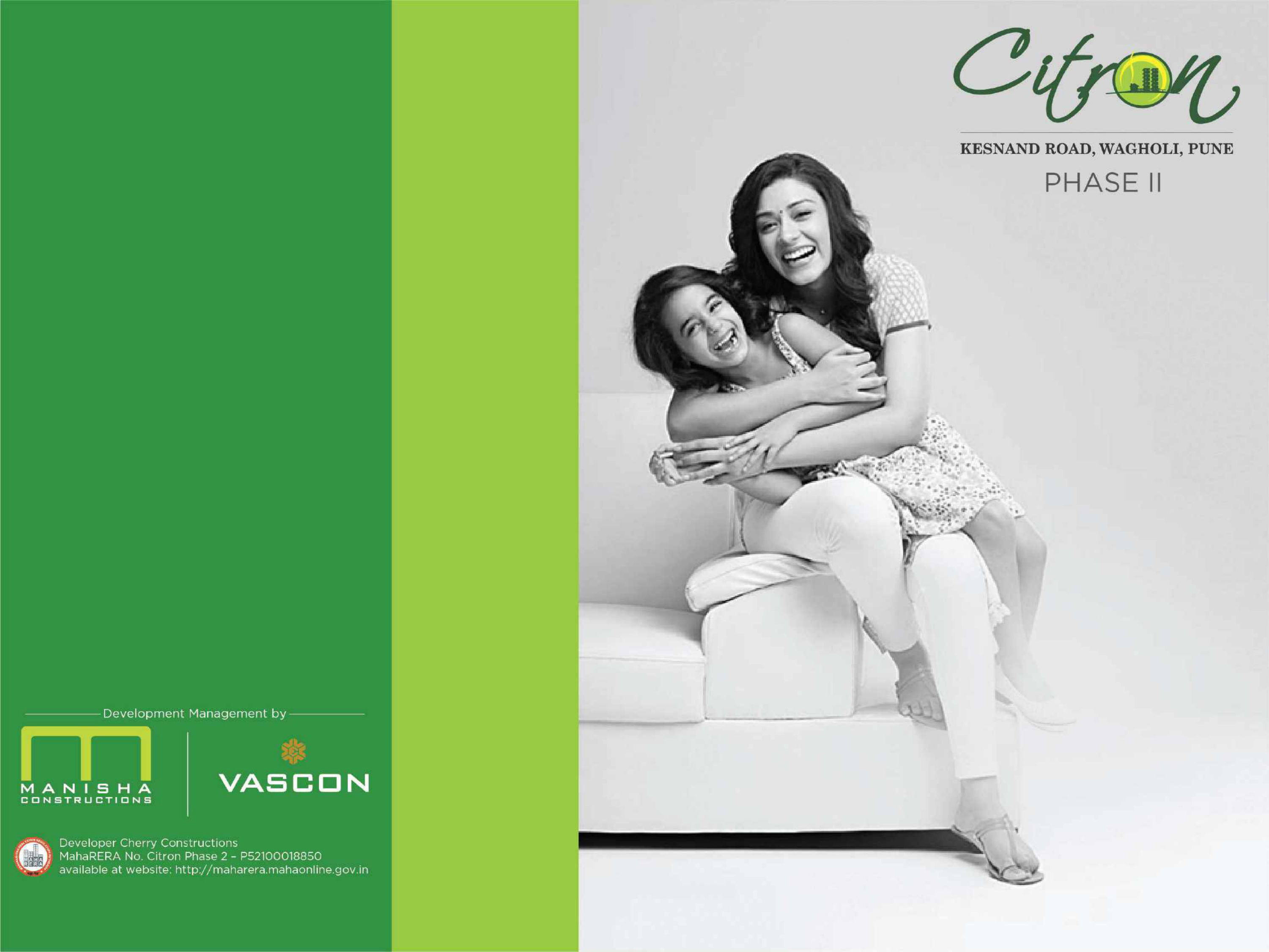 Project by Manisha Constructions and Vascon Engineers Ltd. in Wagholi
